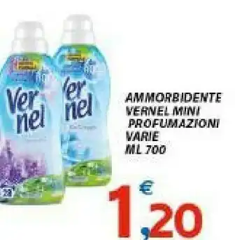 Vivo Supermercati Vernel Ammorbidente Mini Profumazioni offerta