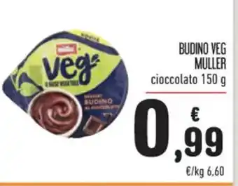 Spazio Conad BUDINO VEG MULLER cioccolato 150 g offerta