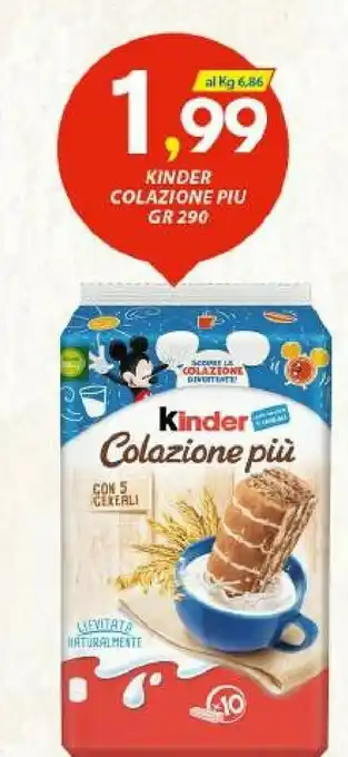 Ferrero Kinder Colazione Più 290 G(ml)