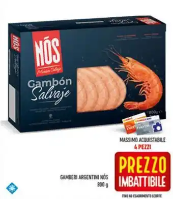 GAMBERI ARGENTINI NÓS 800 g