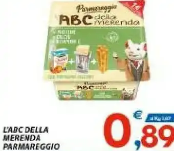 Parmareggio L'ABC Della Merenda Con Snack