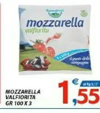 Vivo Supermercati Bayernland Mozzarella Valfiorita 100 G(ml) offerta