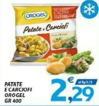 Vivo Supermercati Orogel Patate E Carciofi La Cucina Italiana offerta