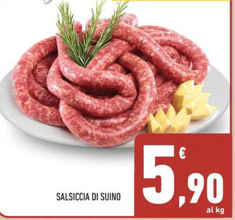 Conad SALSICCIA DI SUINO offerta