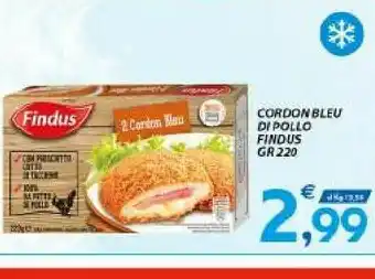 Findus Delizie Di Pollo Cordon Bleu 220 G(ml)