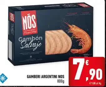 GAMBERI ARGENTINI NOS 800g
