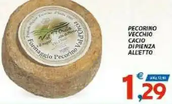 Pienza Pecorino Vecchio Cacio Di