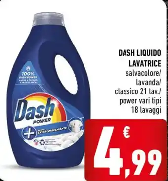 Conad DASH LIQUIDO LAVATRICE salvacolore/ lavanda offerta
