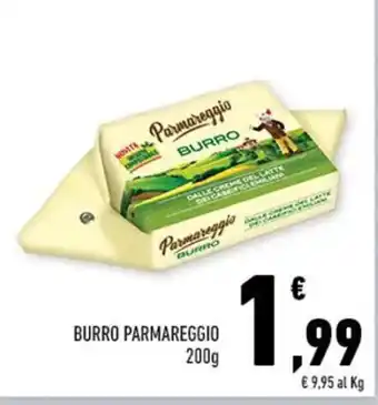 Conad BURRO PARMAREGGIO 200 g offerta