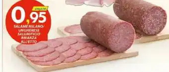 Vivo Supermercati Salumificio Brianza Salame Milano/ Ungherese offerta