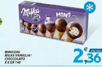 Milka Mini Vaniglia 140 G(ml)