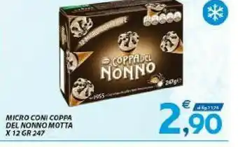 Motta Micro Coni Coppa Del Nonno Caffe 247 Gr