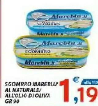 Vivo Supermercati Mareblu Sgombro Al Naturale offerta