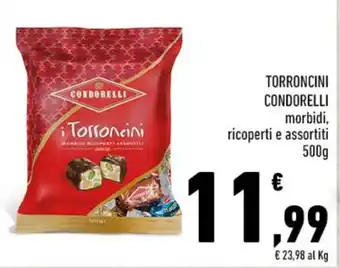 TORRONCINI CONDORELLI morbidi, ricoperti e assortiti 500 g