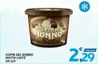 Vivo Supermercati Motta Coppa Del Nonno Chicchi Al Caffè 229 G(ml) offerta