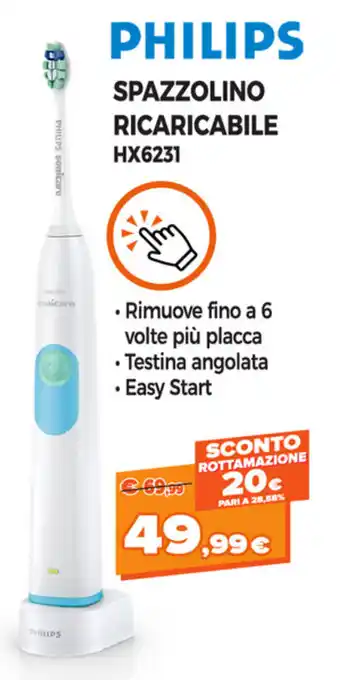 Philips Spazzolino Ricaricabile HX6231
