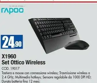 Wellcome Tastiera wireless offerta