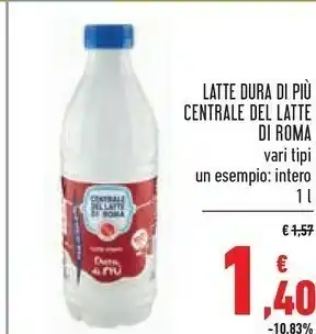 Conad Superstore Centrale Del Latte Di Roma - Latte Fresco Intero 1000 G(ml) offerta