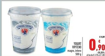 Conad Superstore Sterzing-Vipiteno - Yogurt Magro Bianco 500 G(ml) offerta