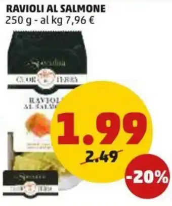 PENNY RAVIOLI AL SALMONE 250 g offerta