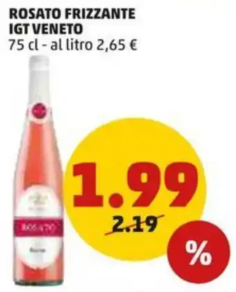 PENNY ROSATO FRIZZANTE IGT VENETO 75 cl offerta