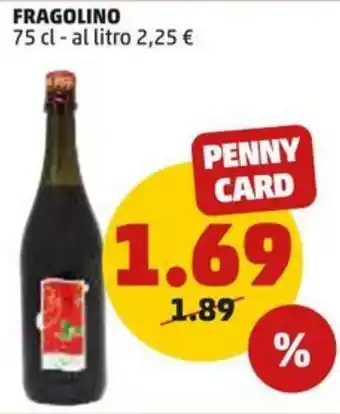 FRAGOLINO 75 cl