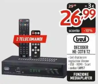 trevi DECODER HE-3378 T2