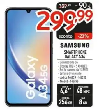 SAMSUNG SMARTPHONE GALAXY A34