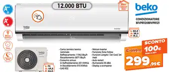 Expert Di Lella Beko Condizionatore BIVPR120BIVPR121 offerta