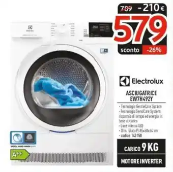 Electrolux ASCIUGATRICE EW7H492Y