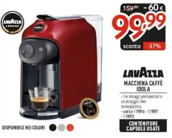 LAVAZZA MACCHINA CAFFÈ IDOLA