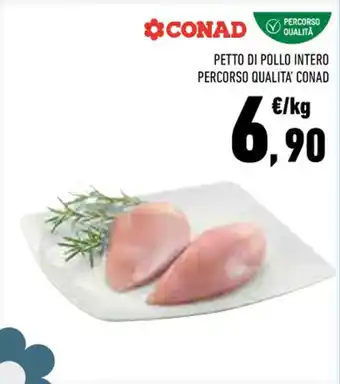 Conad Margherita PETTO DI POLLO INTERO PERCORSO QUALITA' CONAD offerta