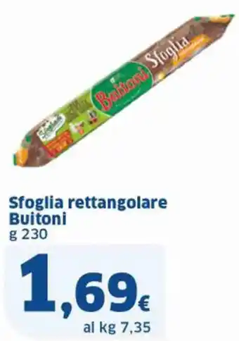 Ok Sigma Sfoglia rettangolare Buitoni g 230 offerta