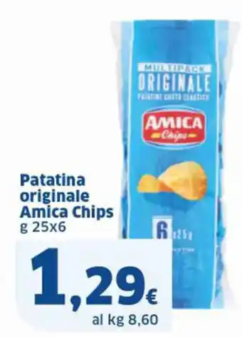 Patatina originale Amica Chips g 25x6
