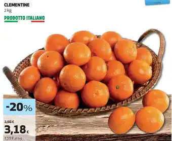 Coop CLEMENTINE 2 kg offerta