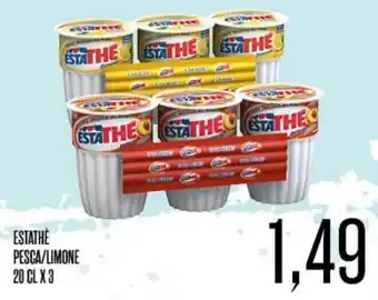 ESTATHÈ PESCA/LIMONE 20 CL X 3