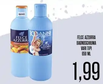 FELCE AZZURRA BAGNOSCHIUMA VARI TIPI 650 ML
