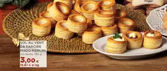 Coop VOL AU VENT DA FARCIRE MAGO MERLINI con burro, 180 g offerta