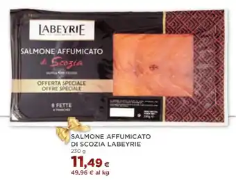 SALMONE AFFUMICATO DI SCOZIA LABEYRIE 230 g