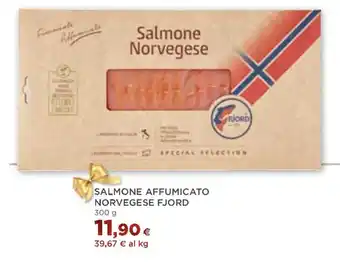 SALMONE AFFUMICATO NORVEGESE FJORD 300 g