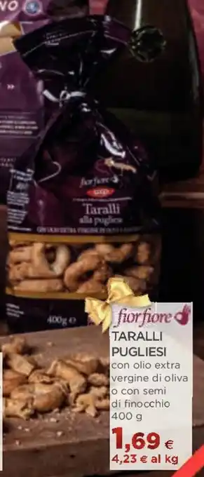 Coop fior fiore TARALLI PUGLIESI 400 g offerta