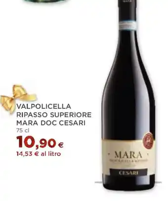 VALPOLICELLA RIPASSO SUPERIORE MARA DOC CESARI 75 cl