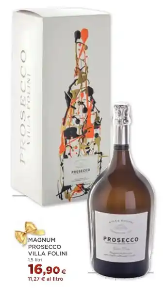 Coop MAGNUM PROSECCO VILLA FOLINI 1,5 litri offerta