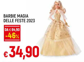 IperFamila BARBIE MAGIA DELLE FESTE 2023 offerta