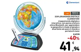 Spazio Conad ESPLORAMONDO DIGITALE CLEMENTONI offerta