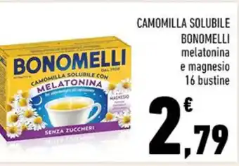 Conad CAMOMILLA SOLUBILE BONOMELLI offerta