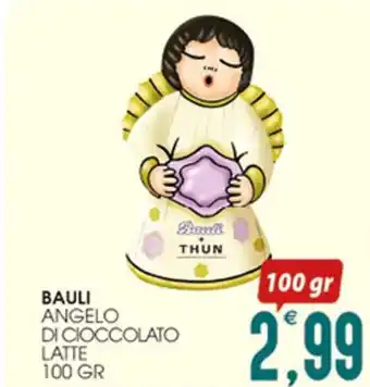 SpesAmica BAULI ANGELO DI CIOCCOLATO LATTE 100 GR offerta