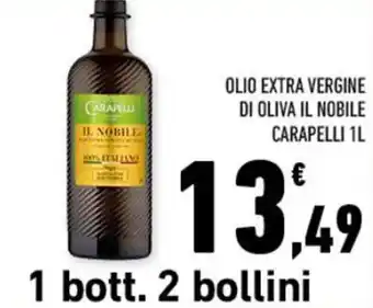 Conad OLIO EXTRA VERGINE DI OLIVA IL NOBILE CARAPELLI IL offerta