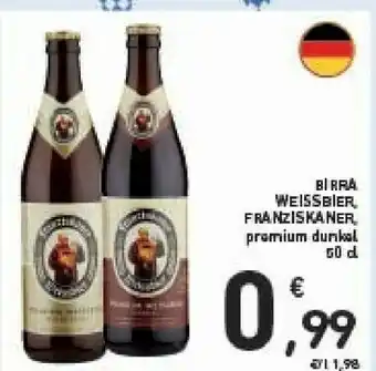 Conad Weissbier Birra Franziskaner offerta
