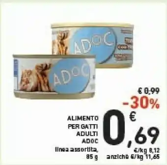 Conad Adoc Alimento Per Gatti Adulti offerta